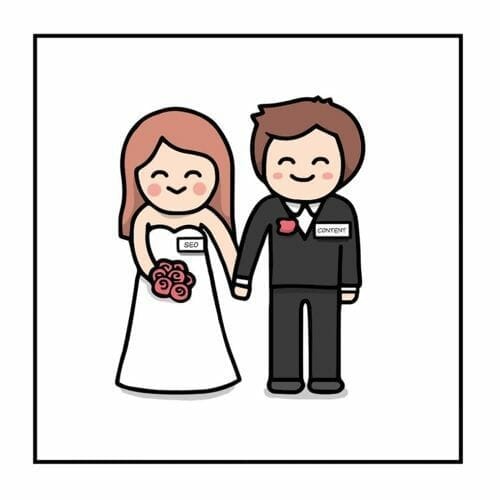 Marketing de Contenidos y Seo como un matrimonio