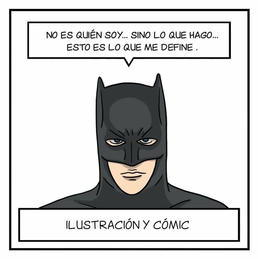 Ilustracion y comic con Batman