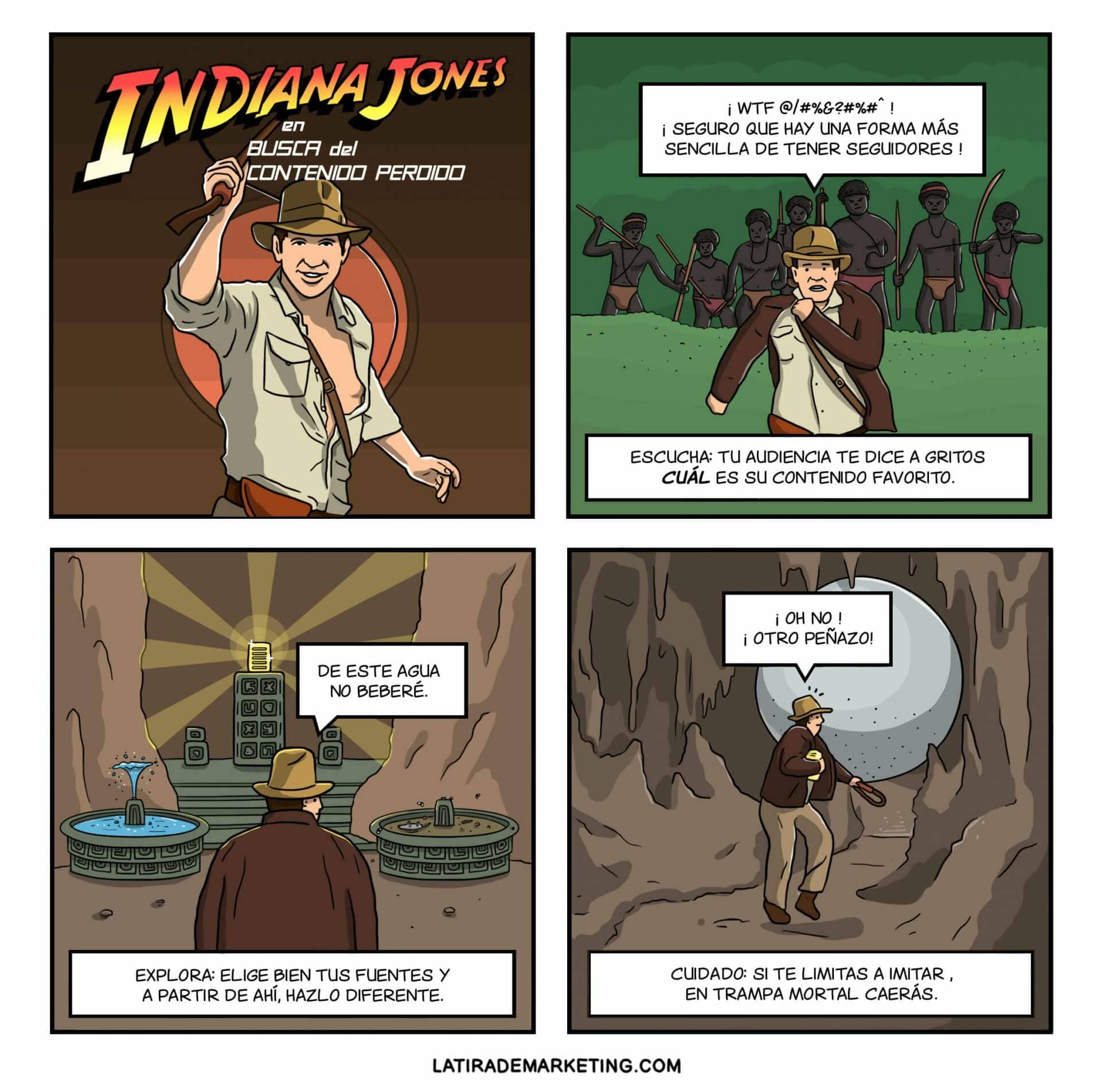 Marketing de Contenidos e Indiana Jones